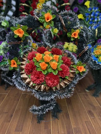 Ритуальні  товари Корзина 403 Георгіна