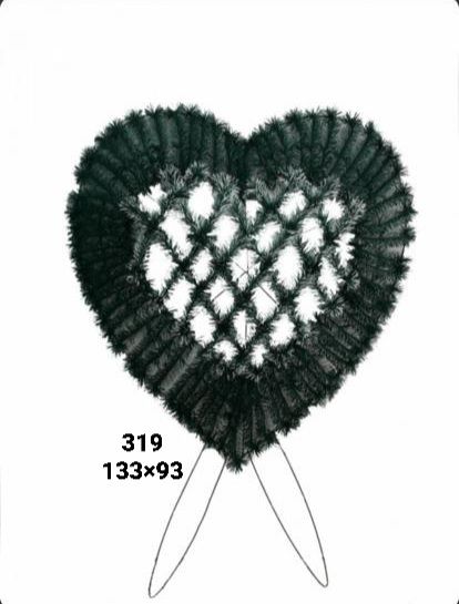 Ритуальні товари Вінок без прикрас 319