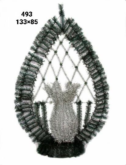 Ритуальні товари Вінок без прикрас 493
