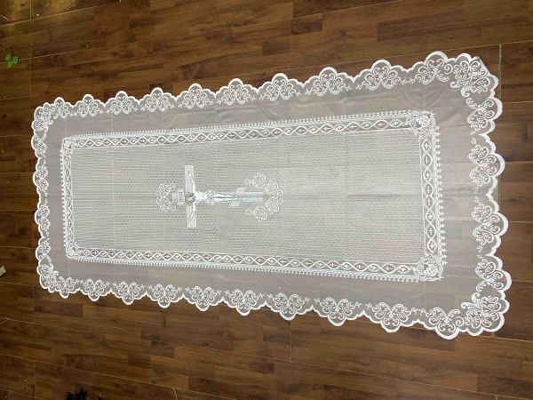 Ритуальні товари Ритуальне покривало Тюлеве RB6351350105 85-200 см