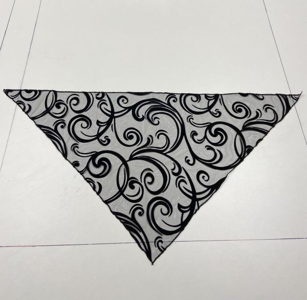 Косинка Велюр Завиток Новий