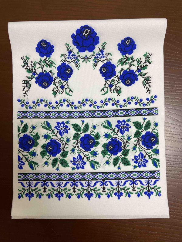 Ритуальні товари Рушник Троянда Мілка Орнамент 2 125-24см