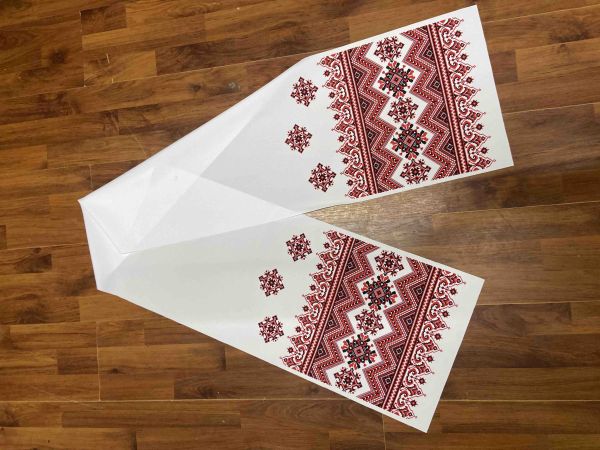 Ритуальні товари Рушник Габардин 200*40 см Орнамент 1