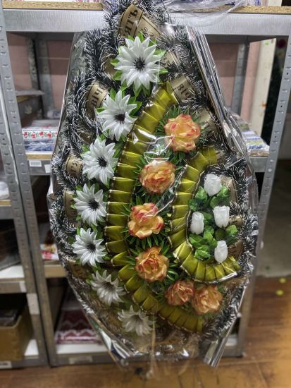 Ритуальні товари Вінок 322-2 150-65 см