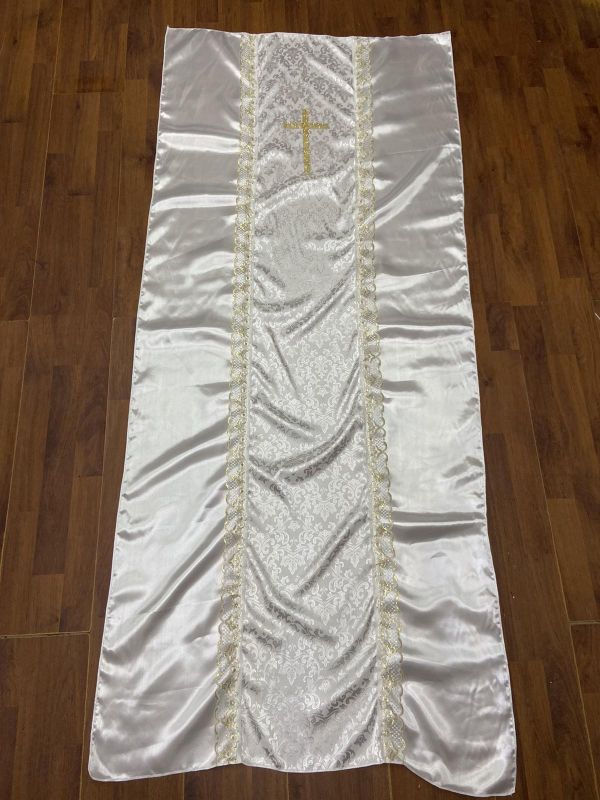 Ритуальні товари Покривало Комбі Атлас 185-85 см