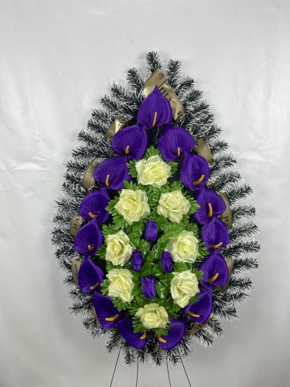 Ритуальні товари Вінок 531-8 145-65 см