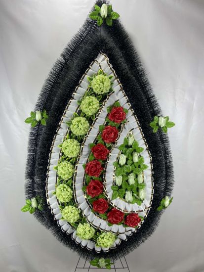 Ритуальні товари Вінок 420/2 200-100см