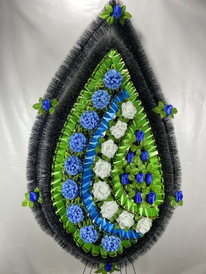 Ритуальні товари Вінок 420/2 200-100см