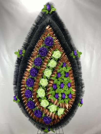 Ритуальні товари Вінок 420/2 200-100см