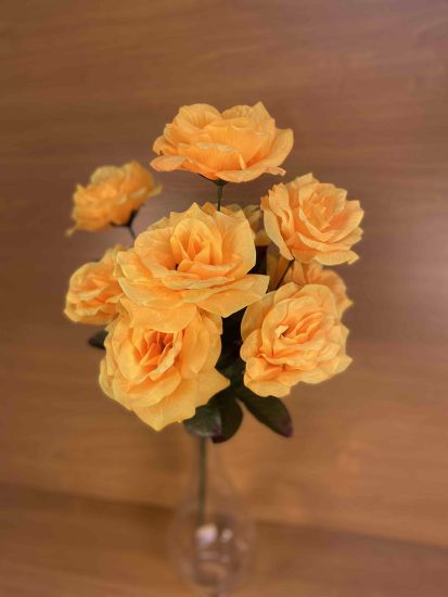 Штучні квіти Букет Трояда  9 голів  ОА00152010