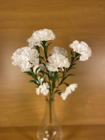 Штучні квіти Букет Гвоздика  ОА000952010 7 голів 14 квіток