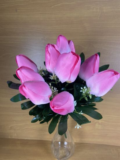 Штучні квіти Букет Тюльпан  R01501010 10 голів