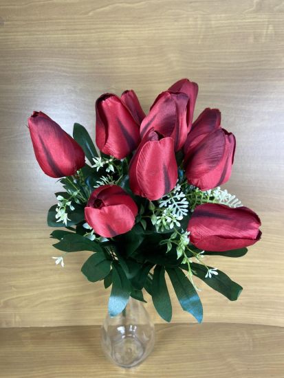 Штучні квіти Букет Тюльпан  R01501010 10 голів