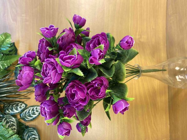 Штучні квіти Букет Камелія з дітками 18 голів ОА 0020105