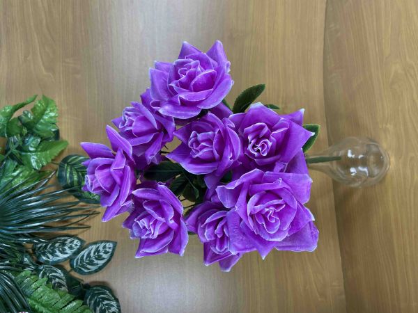 Штучні квіти Букет Троянда 14 голів ОА 00181010